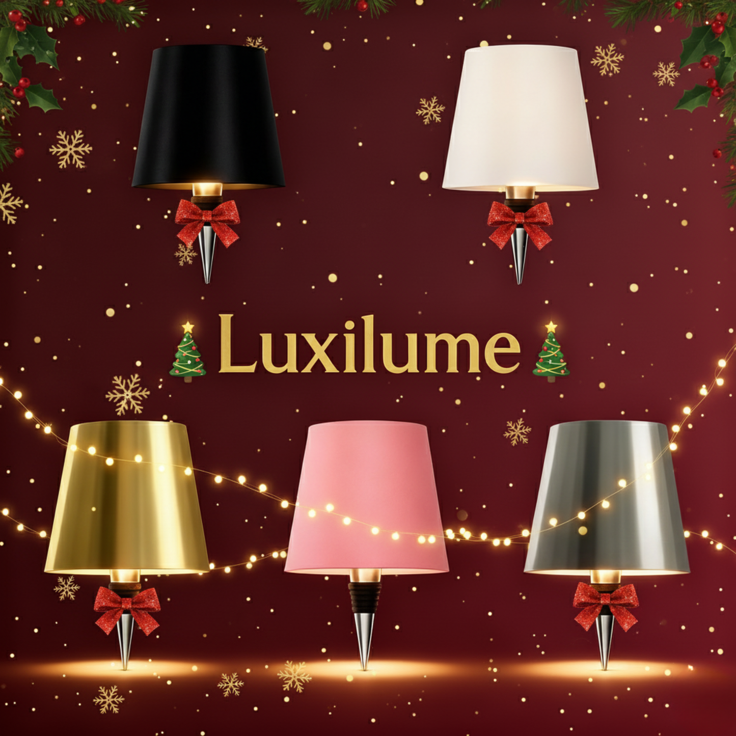 Lampe LED sans fil/ bouchon pour bouteilles