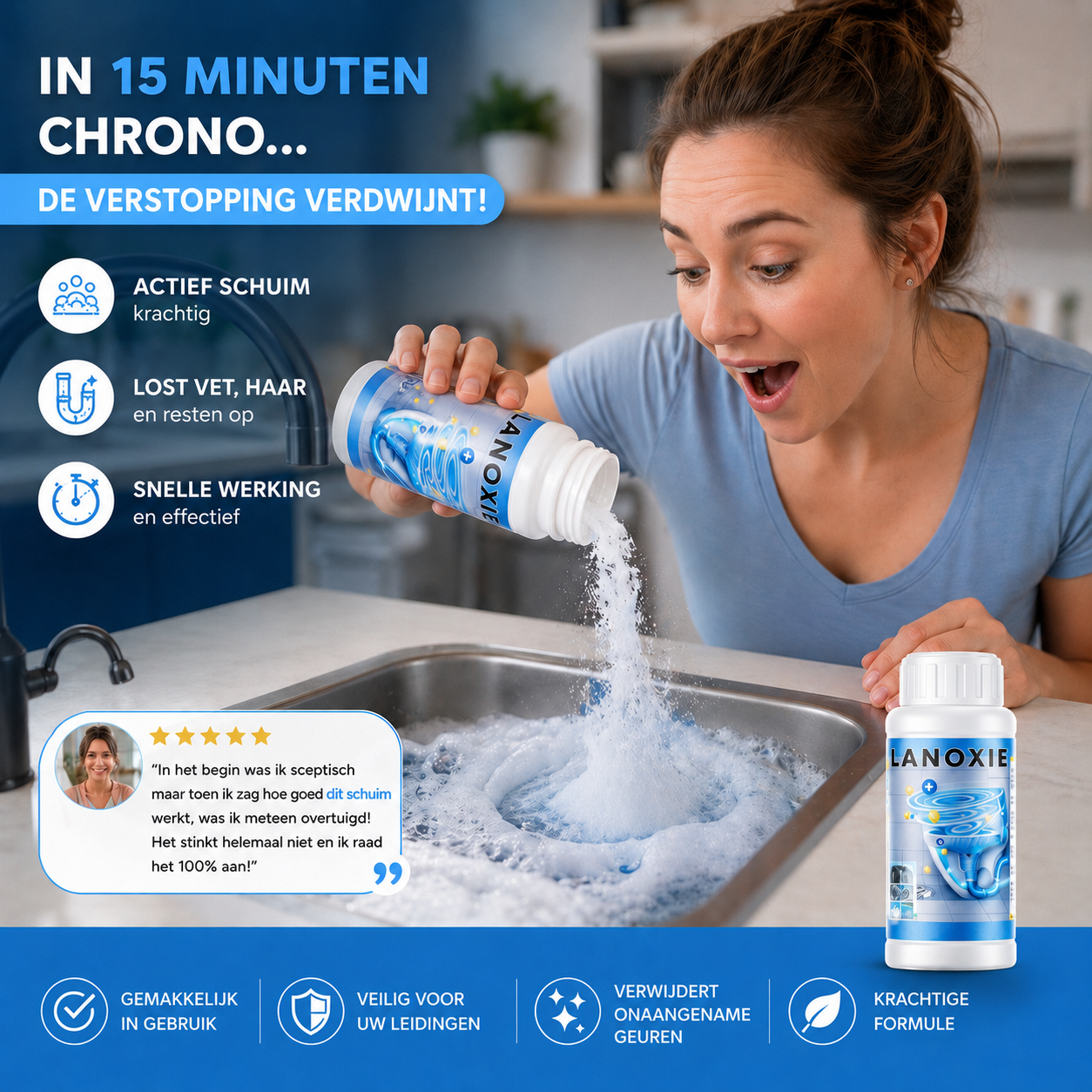 LANOXIE Ontstopper Pro™