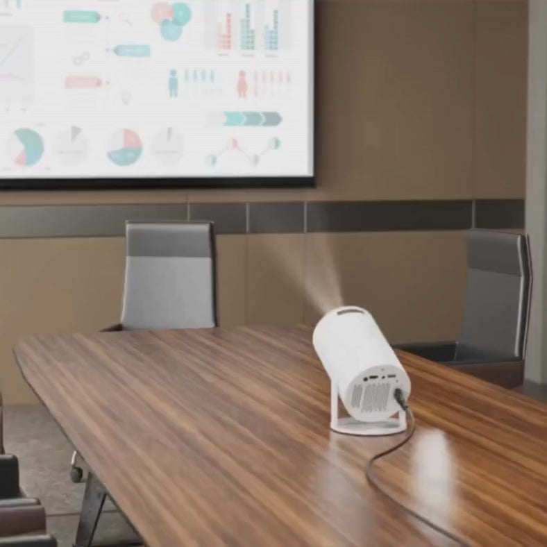 Mini-Projecteur Luxilume avec Applis Intégrées video