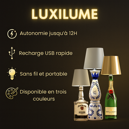 Lampe LED sans fil/ bouchon pour bouteilles